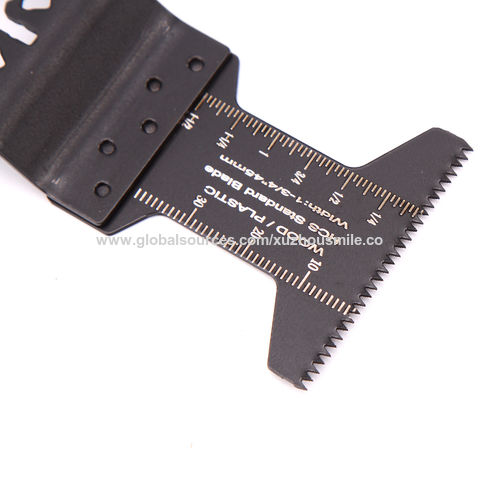 Hojas de sierra multiherramienta oscilante de metal de madera de liberación rápida para accesorios de herramientas eléctricas