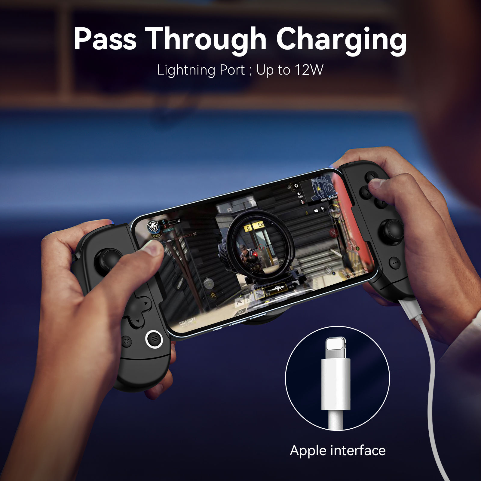 Buy Wholesale China Mobile Game Controller For Iphone Built-in Cooling ...