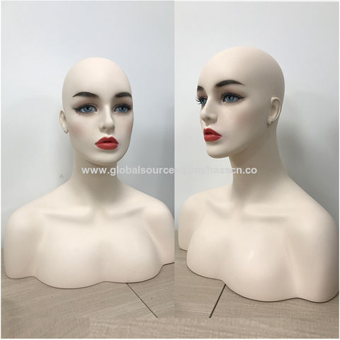 Buy Wholesale China Makeup Realistic Skin Heads Fiberglass
