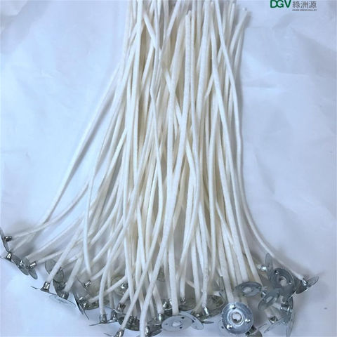 Buy Wholesale China Soy Coated Paraffin Bee Wax Braided Cotton