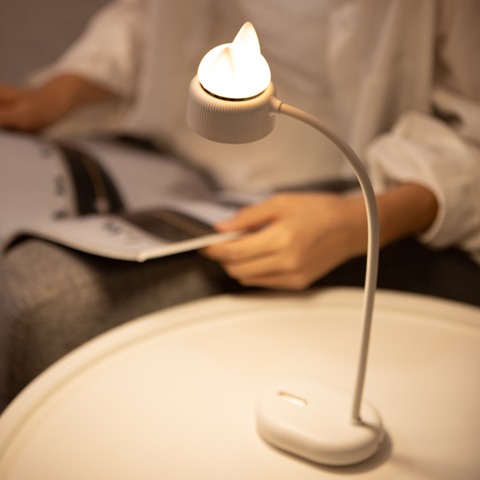 Lámpara De Escritorio Portátil Flexible, Luz Led Recargable – Soluciones  Shop