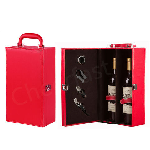 Boîte à outils en bois – avec insert pour btes de vin