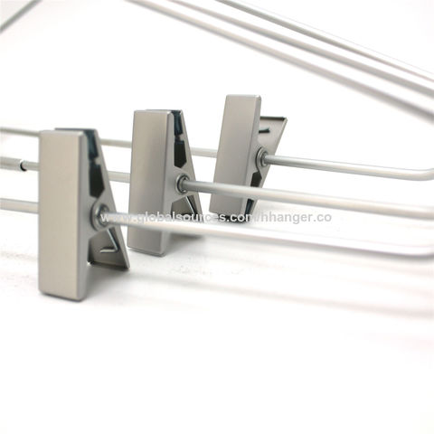 Wholesale Metal Wire Clothes Hanger High Quality Steel Aluminum Coat Hanger  for Kid - China Hanger and Hangers price