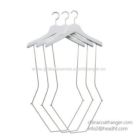 Black Wood Hangers & Black Plastic Hangers in Bulk & Wholesale