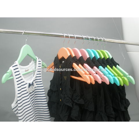 Wholesale wholesale plastic kids clothes hangers that Is Environmentally  Friendly 