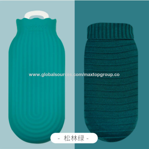 Buy Wholesale China Mini Hot Water Bottle, Silicone Hot Water Bag For Kids,  Suitable For Pain Relief, Cramps, Back, Neck, Feet & Hot Water Bottle With  Cover at USD 4.15