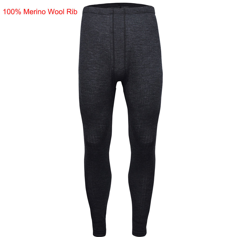 Buy Wholesale China 100% Merino Wool Base Layer Bottoms Pants Men ...