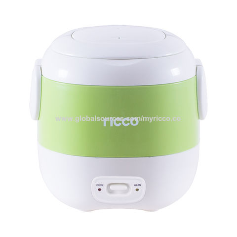 4 Cup - 0.8 Liter - Rice Cooker with Steamer - White Body 