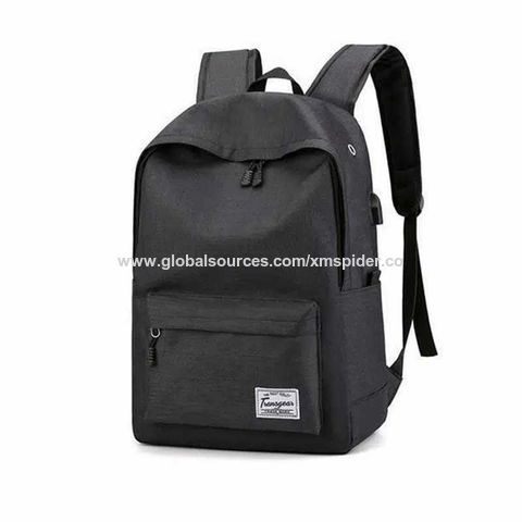 Men's Retro Canvas Backpack Casual Middle School Students