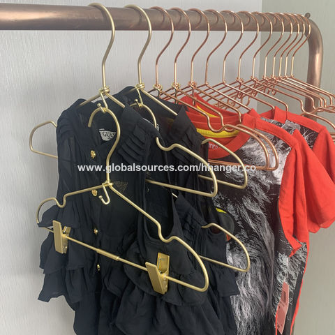 Chrome Suede Jacket Pants Hanger Flocked, Jacket Hanger - PRODUCTS