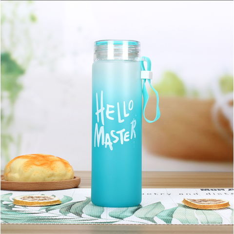 Double Wall Cute Gradient Teddy Bear Water Bottle, Portable & Suitable For  Travel, Office & Home Use