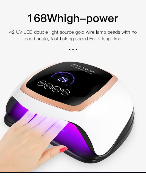 Buy Wholesale China Nail Dryers 168w Uv Led Nail Lamp Nail Dryer With