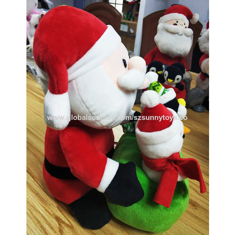 Compre Juguetes De Peluche Navideños De Vacaciones Santa Claus Con