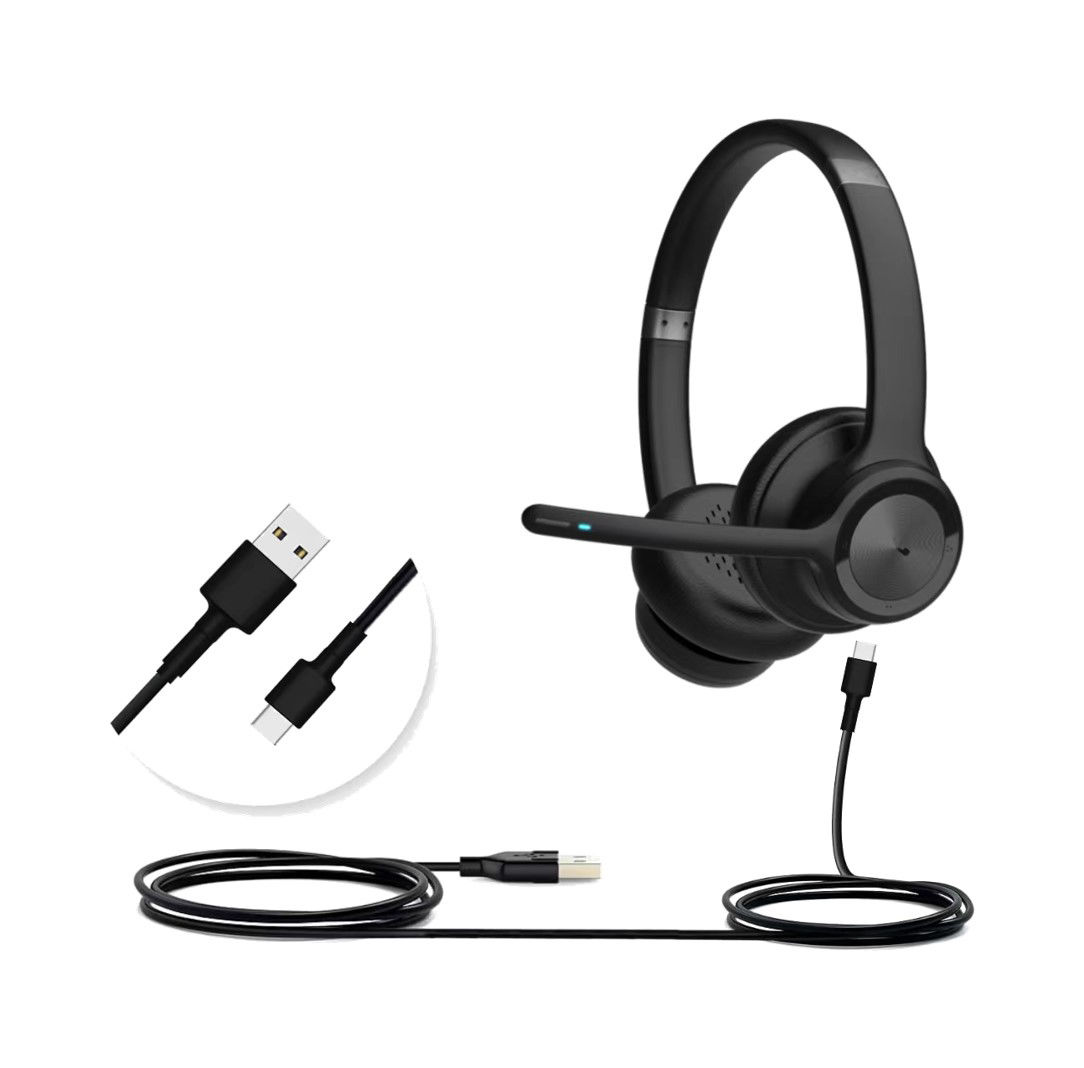 Wired Noise-cancelling Usb Office Headset Ms Teams Operation Office ...