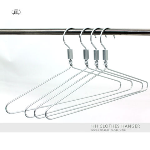 Buy Wholesale China Custom Logo Aluminium Top Coat Hanger Wire