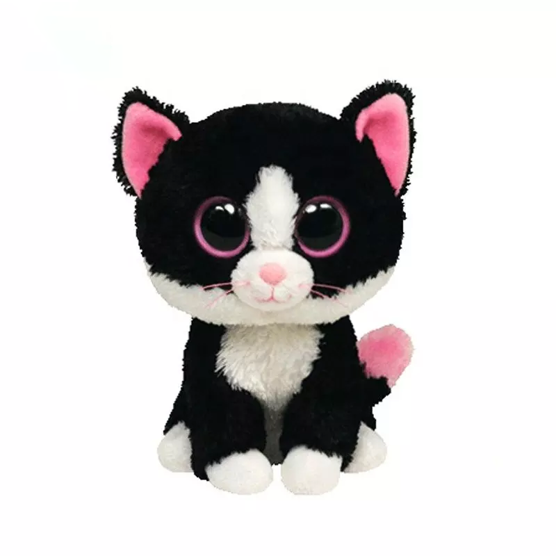 Peluche gato store ojos grandes