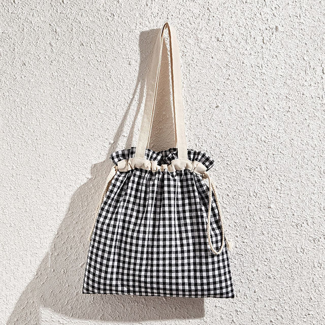 Buy Wholesale China Students Shopper Canvas Bag Custom Drawstring Tote