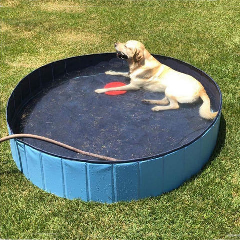 Piscina Dobrável para Cães, Banheira de PVC, Piscina Exterior para Animais de Estimação