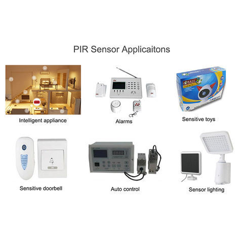 Sensor de movimiento PIR infrarrojo 110-220V detector de movimiento  interruptor de pared 140°