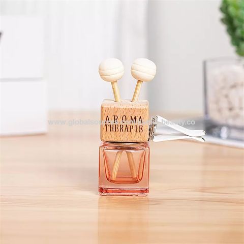 Buy Wholesale China Essential Oil Custom Made Glass Square Color Aroma  Perfume Diffuser Hanging Car Diffuser Bottle 10ml With Vent Clip & Car  Perfume Diffuser Bottle at USD 0.2