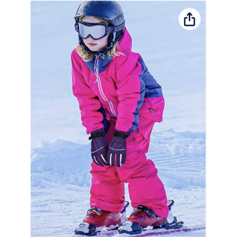 Guantes de nieve Niñas niños pequeños Mitones impermeables Niños Niños  Guantes de esquí Thi
