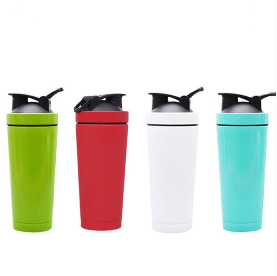 Buy Wholesale China Stainless Steel Shaker Water Bottle With Scale For  Protein Powder & Stainless Steel Shaker Bottle at USD 2.9