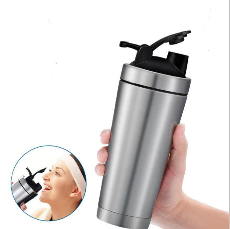 Buy Wholesale China Gym Double Wall Stainless Steel Protein Shaker Water  Bottle & Shaker Bottle at USD 1.95