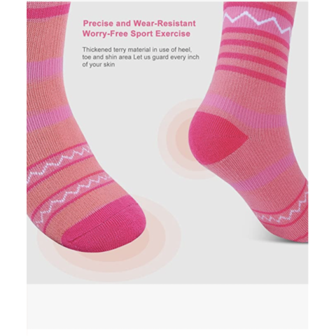 Chaussettes Thermiques Femme - Multicolore - Full Terry - Taille