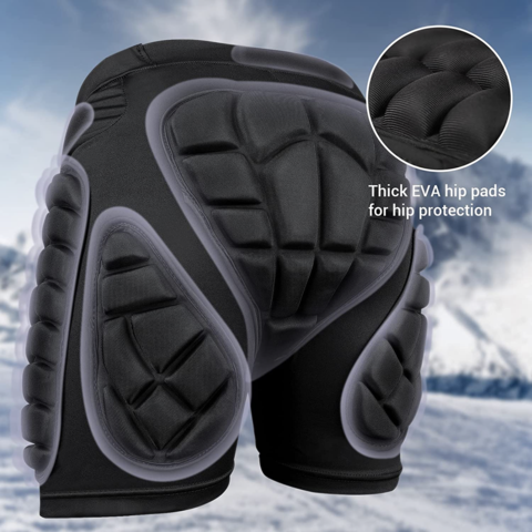 Ski Butt Tailbone Protection Gear Hip Padded Snowboard Ski