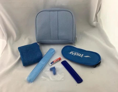 Buy Wholesale China Travel Hygiene Kit Cosmetic Box Set Neck Pillow ...