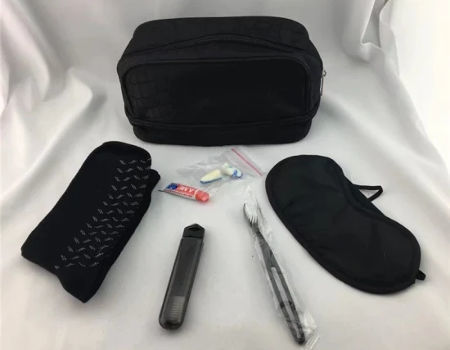 Buy Wholesale China Travel Hygiene Kit Cosmetic Box Set Neck Pillow ...
