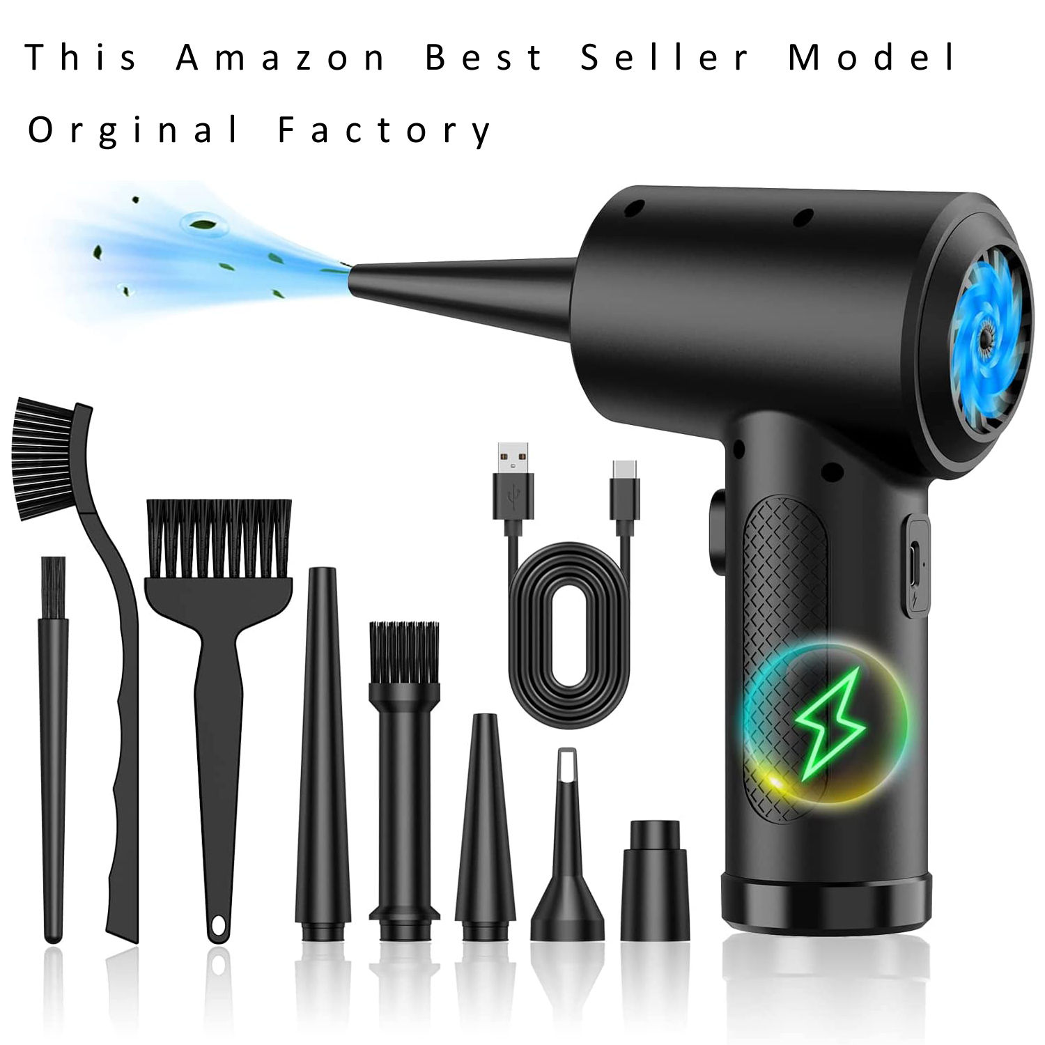 Buy Wholesale China Amazon Best Seller Model Air Duster Original Factory Compressed Air Duster