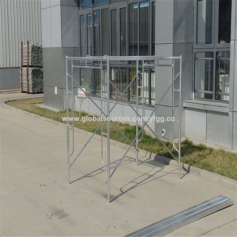 Bulk Buy China Wholesale Metal Building Materials Painted American Type  Q235 Steel Galvanized Scaffolding H Frame Scaffolding $14 from Tianjin  Youfa International Trade Co. Ltd