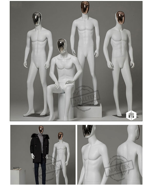 Silver Head with Clothing Mannequin - China Male Models and Male  Mannequines price