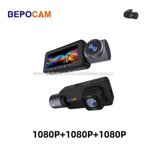 Double Lentille Dashcam Voiture Avant et Arrière Full HD 1080P, Caméra  Embarquée Voiture Grand Angle 150° Écran 2 Pouces,Enregistrement en