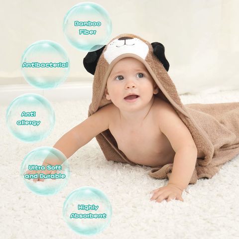100% algodón con capucha bebé Terry Toalla para bebé recién nacido - China Toalla  toalla de algodón y el bebé toalla precio