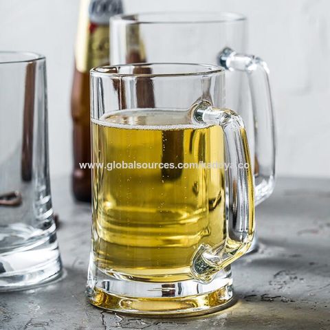 Wholesale Clear Drinking Tea Water Soda Juice Glass Cup Creative Beer Glass  Mug - China Glass Cup and Drinking Glasses price