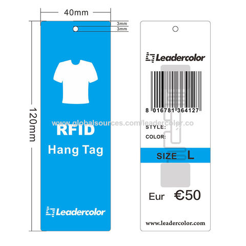 NFC Waterproof on Clothes Embroidery NFC Clothing Label Tags RFID