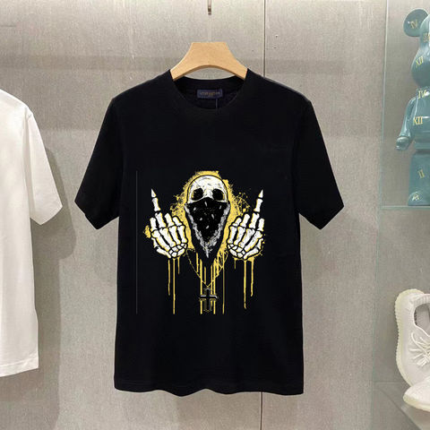 Wholesale Heavy Weight 100% Cotton 250g Unisex Crew Neck Blank Tshirts Hip  Hop Over Size Loose Fit Plain Graphic T Shirt - China T Shirt and Short  Sleeve Apparel price