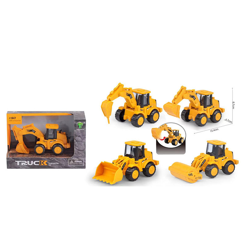 Jouet Plage Monster Excavateur Jaune Engin de Chantier Hape