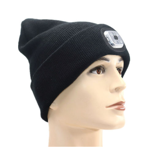 Bulk Buy China Wholesale Rechargeable Knitted Hat Fishing Warm Led Lighting  Men's Beanie Camping Hat $4.63 from Fuzhou Haomin Imp.& Exp.Co Ltd