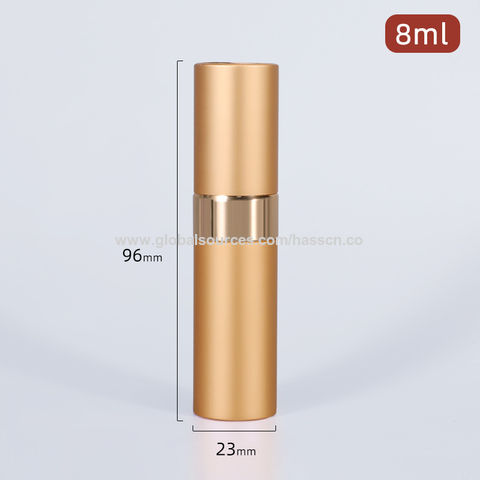 Black & Gold Spray Perfume Travel Sprayer 10ml Refillable.