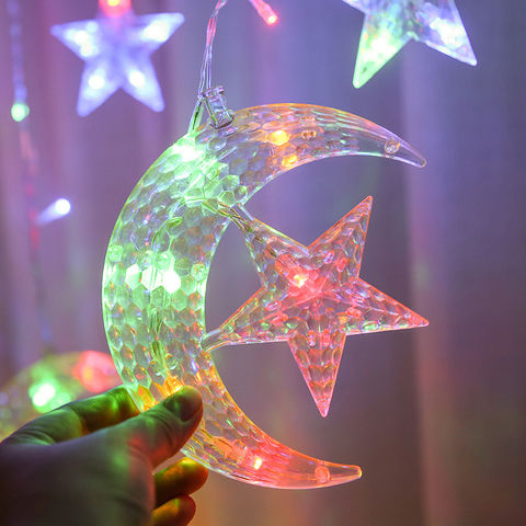 5 étoiles LED lumineuses lumières de Noël intérieur extérieur
