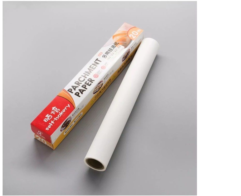 Rollo de papel pergamino para hornear anti adherente de 5mt x 30cm