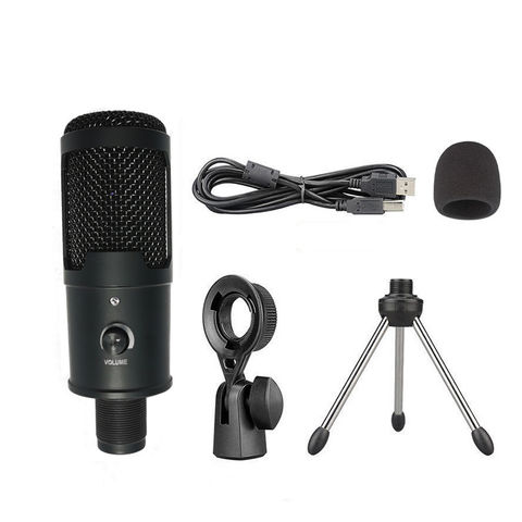 Achetez Microphone USB Microphone Antibruit Pour le Podcasting Streaming  Podcasting Mic de Chine