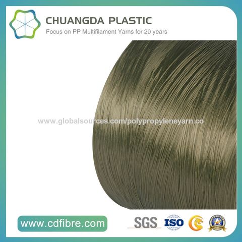 Hilo multifilamento verde militar verde oliva 1260D con protección UV para cinturón de equipaje