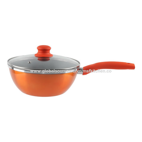 Nonstick Cookware Factory 18cm Forged Aluminum Cooking Pots with