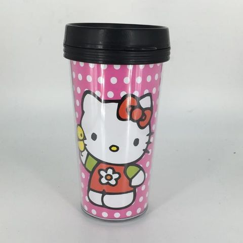 Double Wall Advertising Plastic Tumbler (400ml)