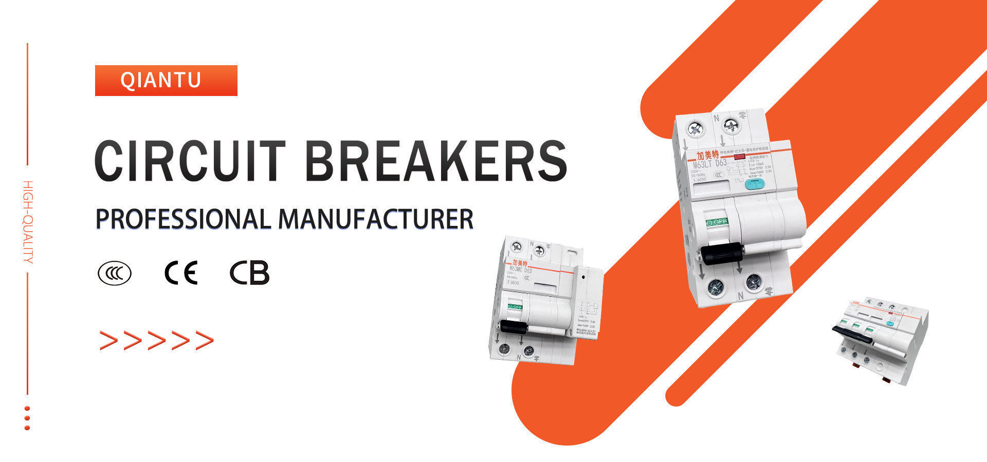 Buy Wholesale China Electronic Circuit Breakers M63l3p+n D40