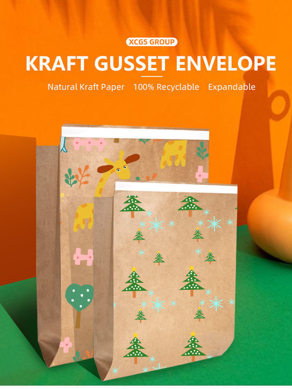 Kraft Paper Shopping Bags with Handle